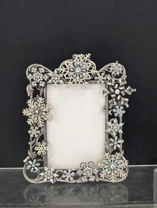 Kirks Folly Winter Blizzard Schneeflocke Bilderrahmen Neu Vintage Weihnachten Winter - Bild 1 von 9