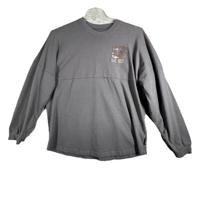 Camiseta deportiva Disney Spirit para mujer grande gris oro rosa lentejuelas Walt Disney World Foto 1 de 4