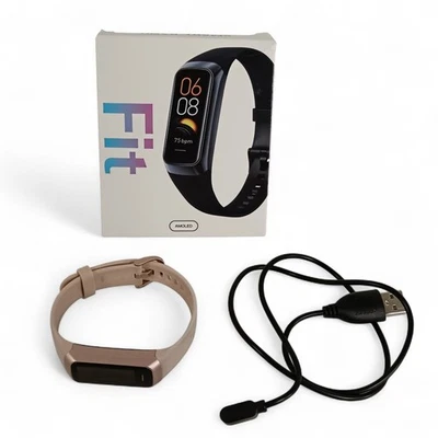 Ultra Thin Fitness Watch Body Temp Bluetooth Heart Rate Pedometer - Pre-Loved - Image 1 of 4