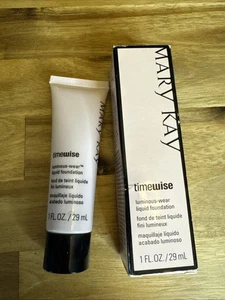 Mary Kay Timewise Luminous-Wear fondotinta liquido avorio 4/038699 1 fl oz nuovo - Foto 1 di 3
