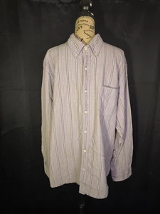 Sonoma helllila gestreiftes Button-Down Hemd Gr. XL - Bild 1 von 6