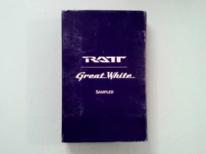Ratt Great White Sampler Cassette 1999 Portrait Columbia Promo - Picture 1 of 2