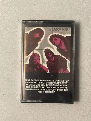 Starship - No Protection 1987 Grace Slick Cassette Foto 1 de 4