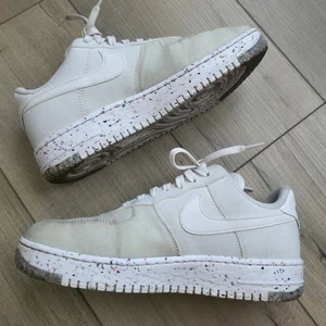 Nike Air Force 1 Crater Summit bianche sneakers donna taglia 8 CT1986-100 - Foto 1 di 10