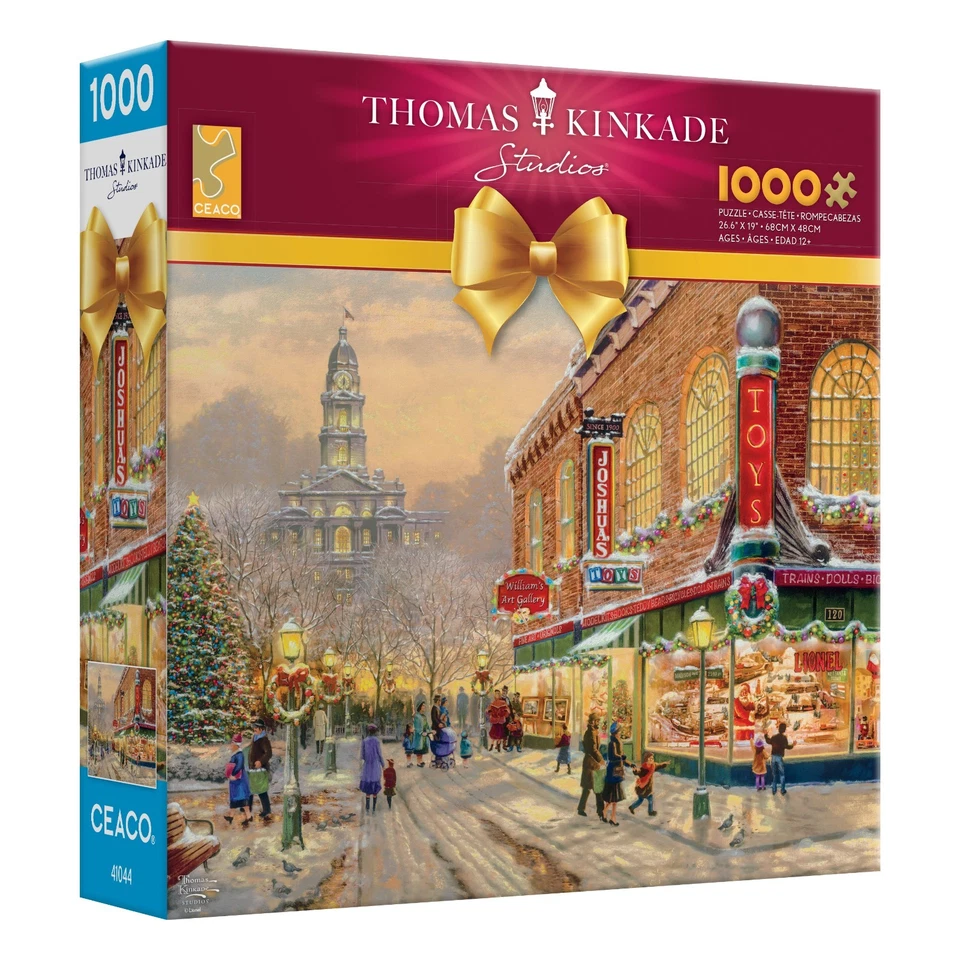 Thomas Kinkade a Christmas Wish 1000 Piece Puzzle Factory