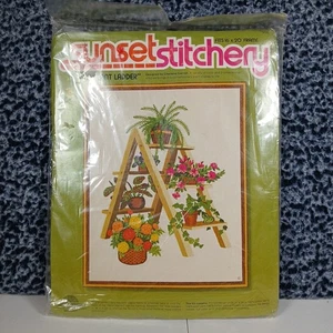 Sunset Designs Plant Ladder 2332 Kit Punto de Cruz ¡NUEVO! - Imagen 1 de 7
