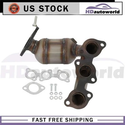 Convertidor catalítico colector de escape para Toyota Avalon 1998-2004 3,0 L EPA OBDII Foto 1 de 4
