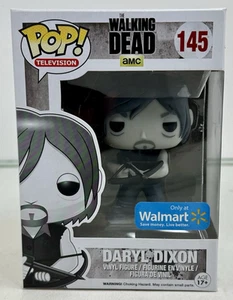 Funko Pop! The Walking Dead Daryl Dixon #145 (Black & White) - Walmart Exclusive - Picture 1 of 8