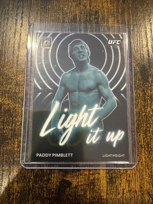 2023 DONRUSS OPTIC UFC PADDY PIMBLETT LIGHT IT UP SP - Image 1 of 2