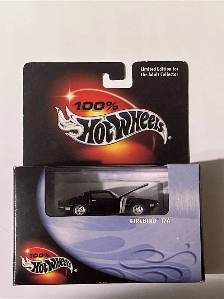 Hot Wheels 100% черная коробка Pontiac Firebird Trans AM T/A черная НОВАЯ  - Изображение 1 из 4