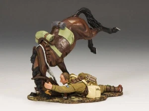 rare wounded horse figure King Country AL024 Aussie Collapsing AL24 ww1 1:30 - Picture 1 of 1