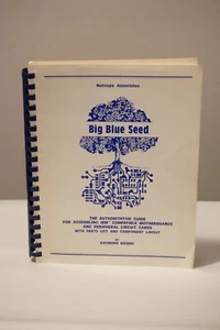 Very Rare Copy of Big Blue Seed by Raymond Kosmic 1984 Spiralbound - Picture 1 of 7