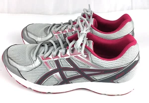 ASICS Damen Größe 9,5 Jolt D Turnschuhe Glaciergrau Carbon hellrosa - Bild 1 von 13