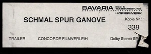 Kino # 35mm # Trailer # Schmalspurganoven # Flat # Trailer # 2000 - Bild 1 von 5