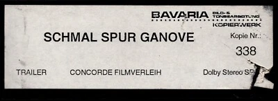 Kino # 35mm # Trailer # Schmalspurganoven # Flat # Trailer # 2000 - Bild 1 von 4