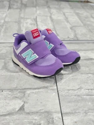 New Balance Size 4 Girls 574 New-B Hook Loop Toddlers Shoes Violet Crush NWOT - Image 1 of 4