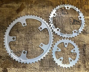 Shimano Triple 53t / 42t /30t Road Bike Chainring Set SG A-53-42-30 130BCD NEW* - Picture 1 of 13