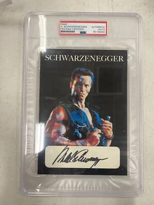ARNOLD SCHWARZENEGGER SIGNED TERMINATOR PRINT PSA/DNA CERTIFIED 🤖 - Picture 1 of 2