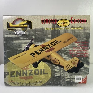 Penzoil Limited Edition Stinson Detroiter Cast Metal Bank - Picture 1 of 11