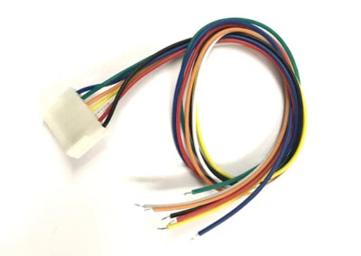 2.54mm KF2510 7-pin female housing connector socket 30cm wire PCB board x 20 - Image 1 of 3