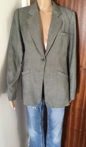 Ladies Armani Collezioni Grey Jacket/Blazer Size 46 - Picture 1 of 12