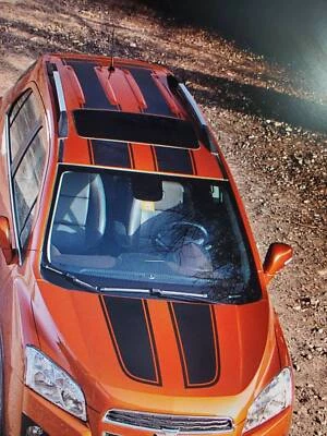 Полоса Racing Rally подходит: 2013 - 2020 Chevy Trax Holden графическая наклейка пленка 3M - Изображение 1 из 3