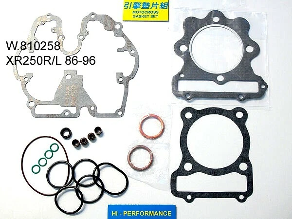 Honda XR250 XR250R XR 250 R 1986 - 1995 Top End Gasket Kit XR250 L 1991 - 1996 - Image 1 of 1