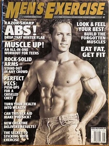 Men’s Exercise Magazine - August 2003 - Gay Interest - Picture 1 of 2