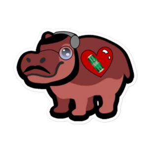 Pegatina Twitch Streamer: MrBuga12 - Mr Hippo 12 - Imagen 1 de 20