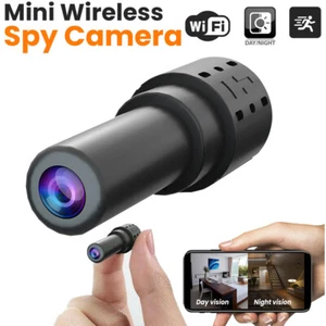 HD Micro Camera Video Recorder 1080p Video Recorder IP Remote Monitoring WiFi - Picture 1 of 18
