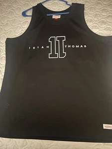 Detroit Pistons Mitchell & Ness Original Bad Boy Isiah Thomas Trikot Herren 2XL - Bild 1 von 9