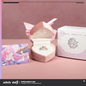 Honkai Impact 3rd Official Elysia Herrscher of Human: Ego Oath Ring Jewelry Gift - Picture 1 of 22