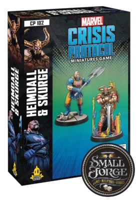 Marvel Crisis Protocol - HEIMDALL and SKURGE Character Pack, CP102, NEW - Image 1 of 4