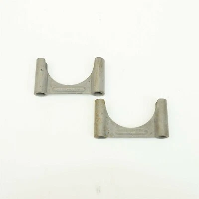 Par de soportes silenciadores 50-66 Chevy Corvette Camaro Chevelle 1-7/8 3754882 NOS U-D Foto 1 de 4