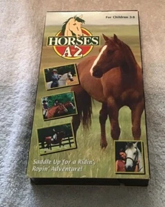 Horses a to Z VHS Video Tape Movie - Imagen 1 de 1