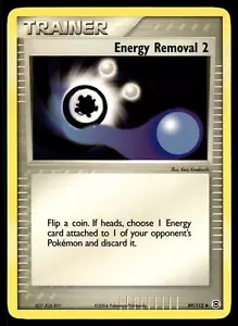 Energy Removal 2 #89/112 FireRed & LeafGreen Pokemon Near Mint or Better - Picture 1 of 2