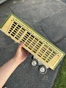 Vintage Nylint Chevy Live-Stock Truck Hauler Trailer Pressed Steel 1970’s - Picture 1 of 7