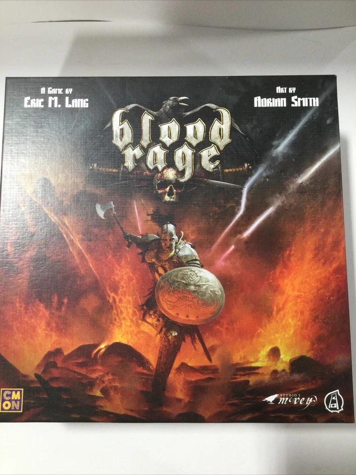 Blood Rage 2021 CMON Board Game New In Box Complete - Image 1 of 1