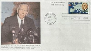 Mystic 3141 Marshall Plan General George Marshall Cambridge MA  - Picture 1 of 1