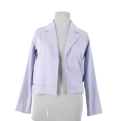 Chaqueta Lyocell Alfani NUEVA $100 Talla M Lila Púrpura Cuello Forrada Algodón Foto 1 de 4