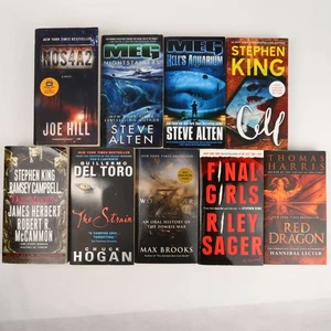 Paperbacks From Hell - 9 Book Lot - Tall Rack Paperback Horror Books (Z) - Picture 1 of 5