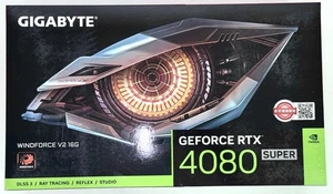 GIGABYTE Windforce V2 16GB RTX 4080 SUPER BOX ONLY - Picture 1 of 5