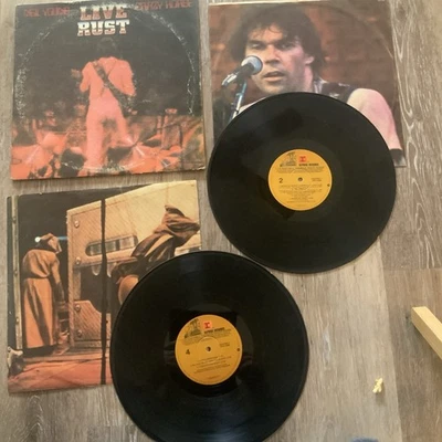 NEIL YOUNG & CRAZY HORSE LIVE RUST REPRISE P5575R Japan VINYL 2LP - Image 1 of 4
