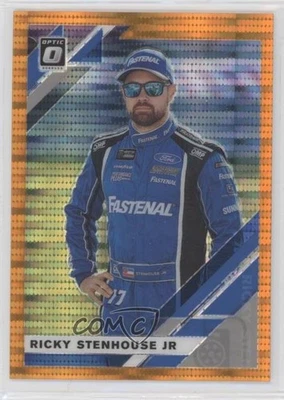 2020 Panini Donruss NASCAR Optic Orange Pulsar Prizm Ricky Stenhouse Jr #38 - Image 1 of 2
