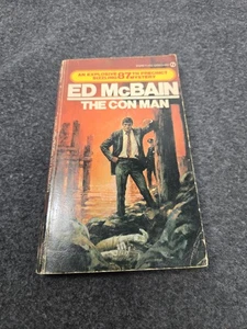 The Con Man by Ed McBain - 1974 Signet First Printing, Ex-library Book  - Picture 1 of 7