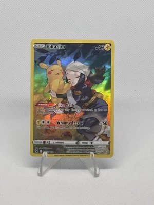 2022 Pokemon Lost Origin Pikachu Ultra Rare Trainer Gallery TG05/TG30 - Image 1 of 2