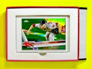 2017 Topps Chrome Craig Kimbrel RIFRATTORE VERDE 94/99 SP - Boston Red Sox - Foto 1 di 7
