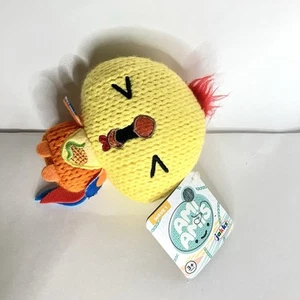Peluche Ami Amis Vinnie Il Gallo all'uncinetto 4" peluche giocattolo etichette arrabbiato 2023 - Foto 1 di 7