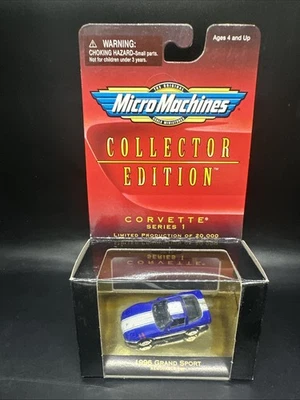 Micro Machines 1996 Grand Sport Collector Edition | Corvette Series 1 | Blue - Image 1 of 4