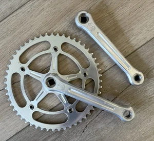 Vintage Campagnolo Record Pista Crankset 167.5mm 144bcd - Picture 1 of 2